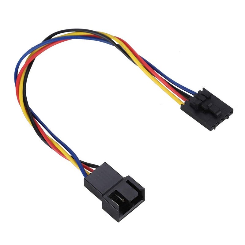 fosa 5Pcs 5Pin to 4Pin Adapter Cable Fan Connector Adapter Converter Extension Cable Cord for Dedicated Fans - Image 1